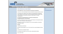 Desktop Screenshot of hno-teichert-waiblingen.de